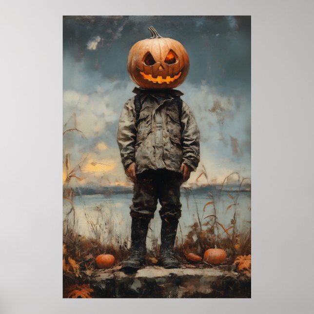 The Pumpkin-Headed Wanderer Poster (Front)