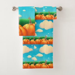 The Pumpkin Patch Bath Towel Set