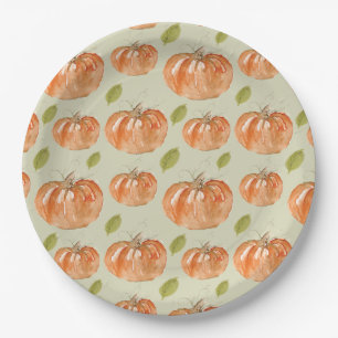The Pumpkin Patch Paper Plate