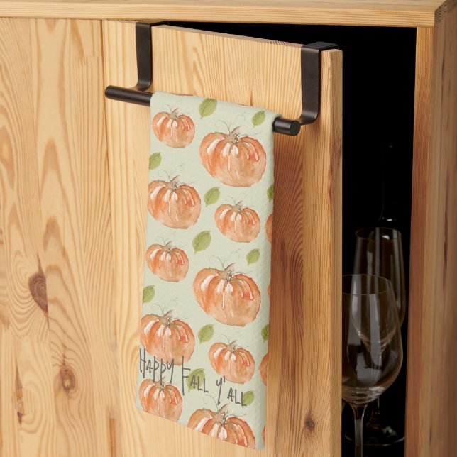 The Pumpkin Patch Tea Towel (Thirds Fold)