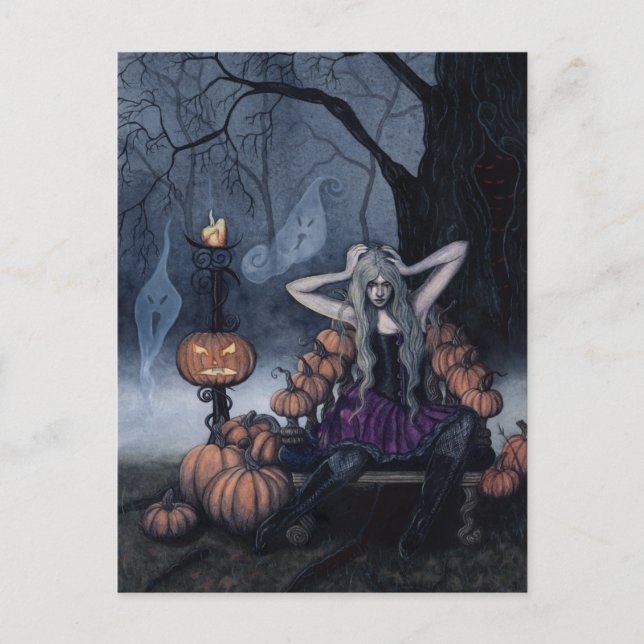 The Pumpkin Queen postcard (Front)