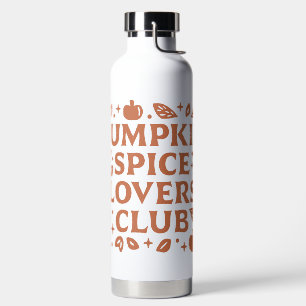 The Pumpkin Spice Lovers Club Water Bottle