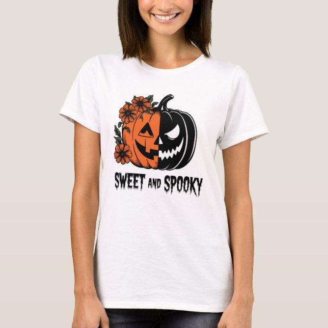 The Pumpkin Split T-Shirt (Front)