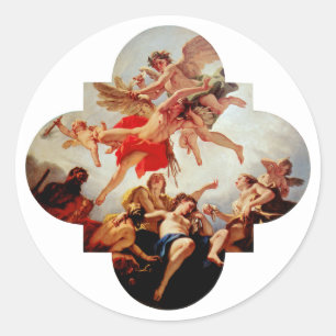 The Punishment of Love Classic Round Sticker