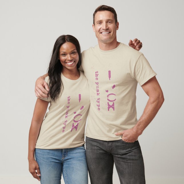 the punk type T-Shirt (Unisex)