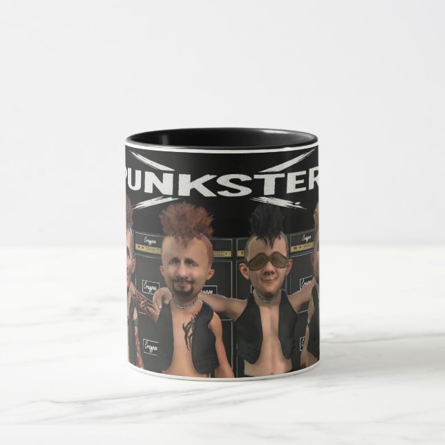 The Punksters Group Shot Mug (Center)