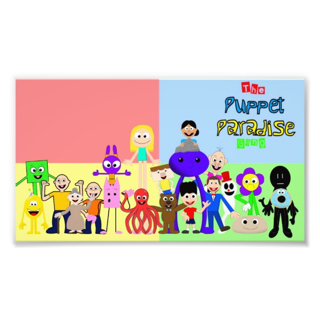 The Puppet Paradise Gang  Photo Print (Front)