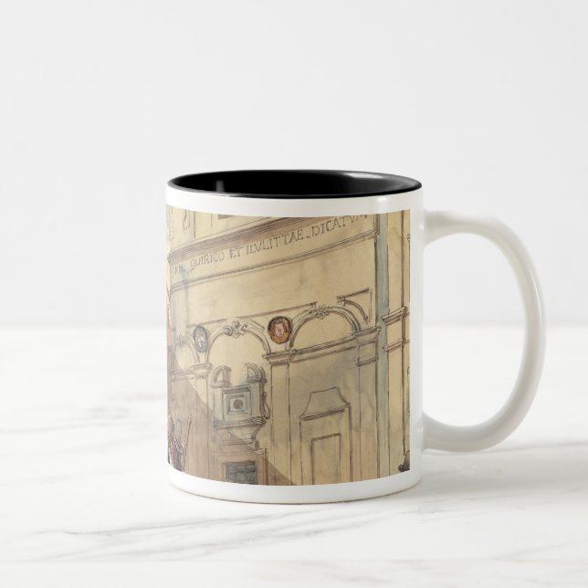 The Puppet Theatre Two-Tone Coffee Mug (Right)