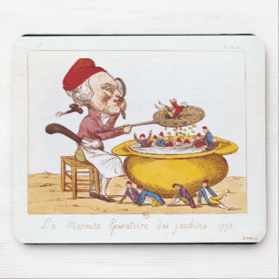 The Purifying Pot of the Jacobins, 1793 Mouse Pad