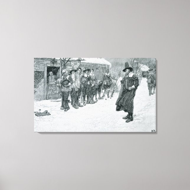 The Puritan Governor Canvas Print (Front)