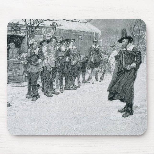 The Puritan Governor Mouse Pad (Front)