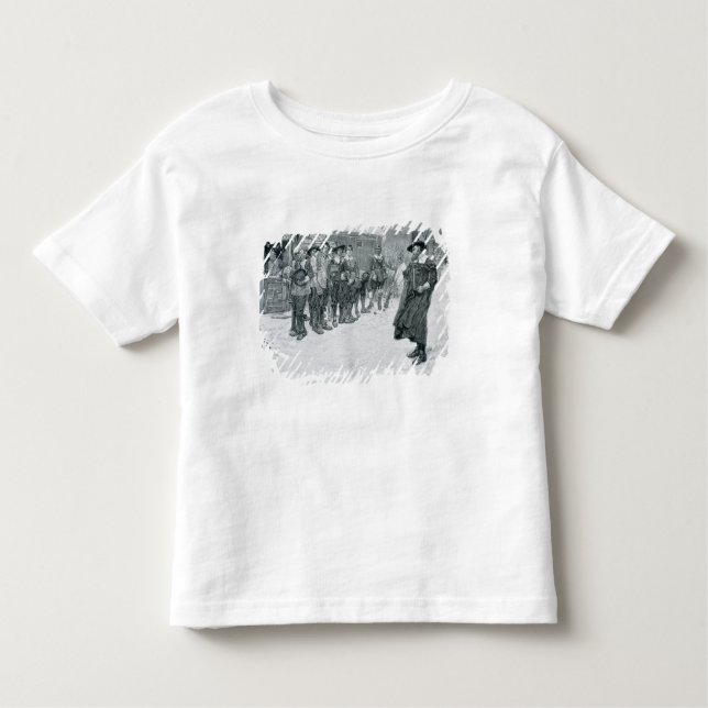 The Puritan Governor Toddler T-Shirt (Front)