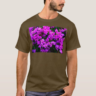 The purple bougainvillea flower 1 T-Shirt