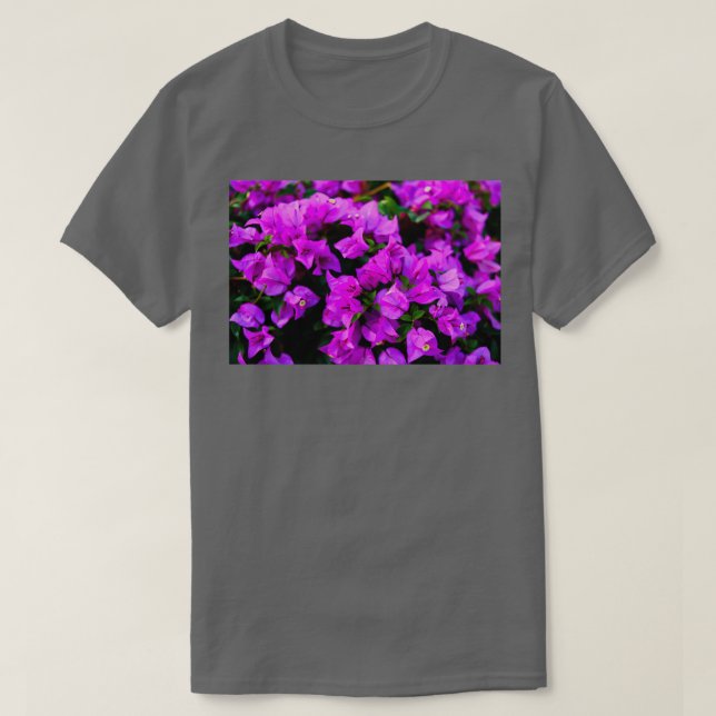 The purple bougainvillea flower 3 T-Shirt (Design Front)