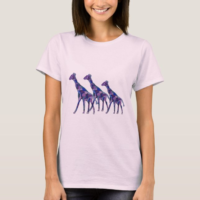 The Purple Giraffe T-Shirt (Front)