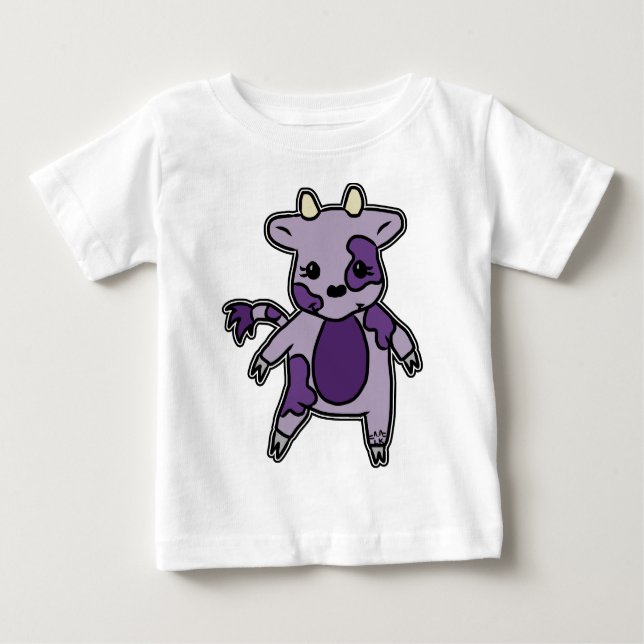 The Purple Moo Baby T-Shirt (Front)