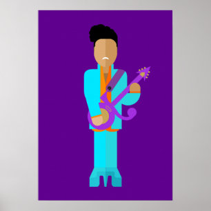 The Purple Pixie – Funk Legend Art Print (2)