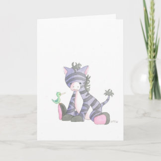 The Purple Zebra, Chasing the Rainbows Card