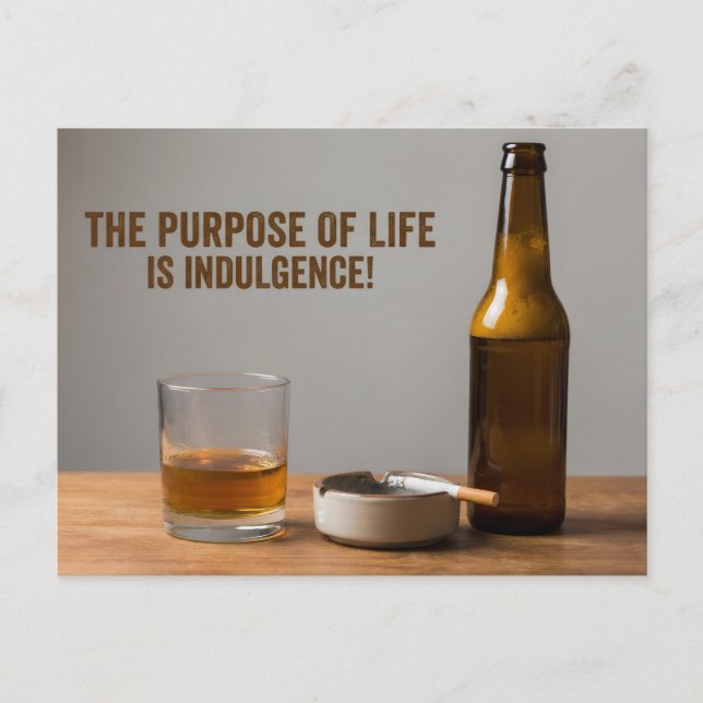 The Purpose of Life Postcard (Front)