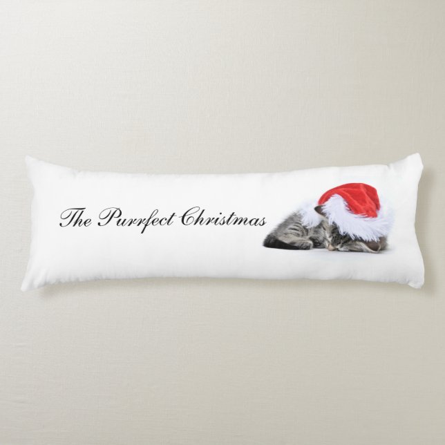 The Purrfect Christmas cushion (Front)