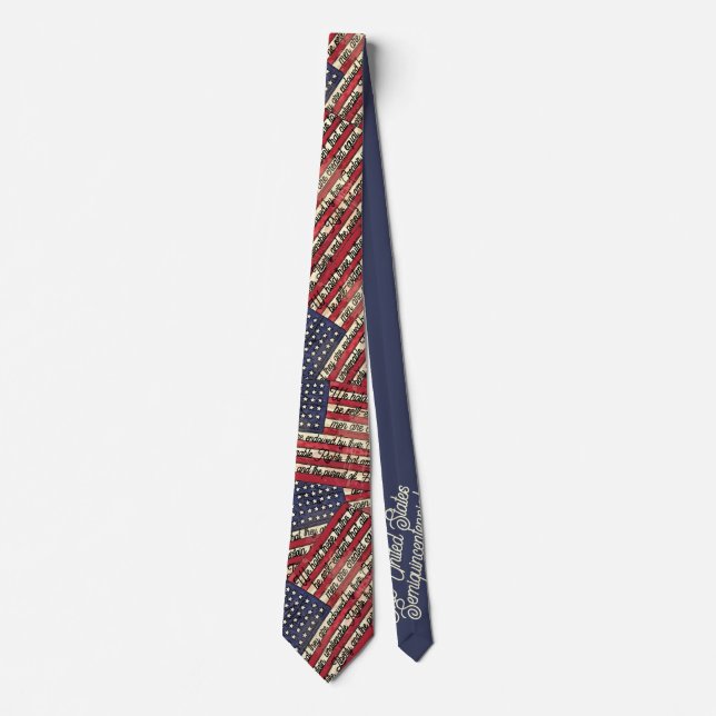 THE PURSUIT OF HAPPINESS TIE (Front)