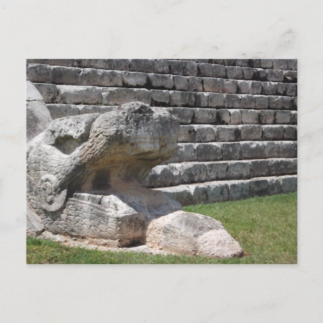 The Pyramid of Kukulcan Postcard (Front)