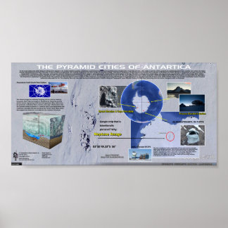 The Pyramids of Antarctica Poster