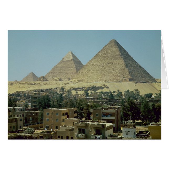 The Pyramids of Giza, c.2589-30 BC, Old Kingdom (Front Horizontal)