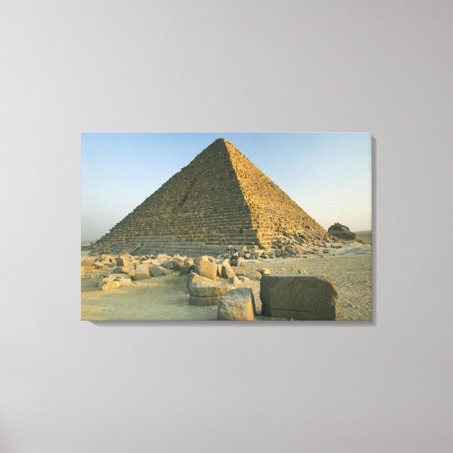 The Pyramids of Giza, which are alomost 5000 2 Canvas Print (Front)