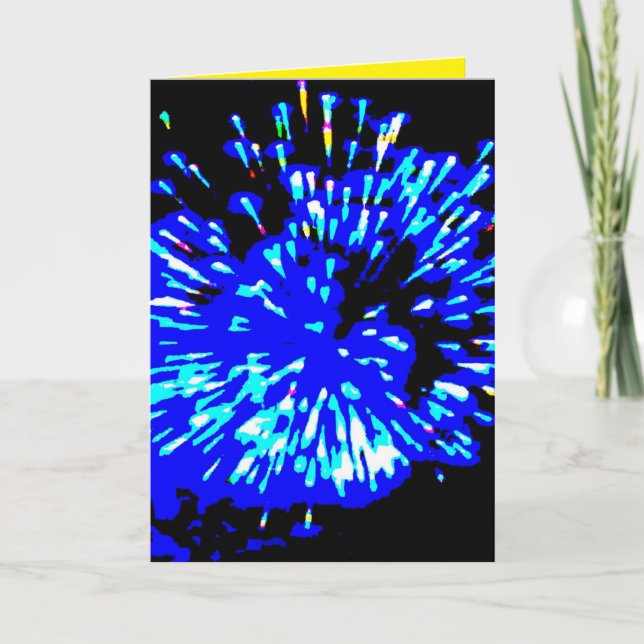 The Pyrotechnics Card (Front)