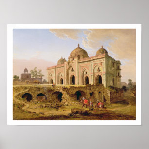 The Qal' A-l-Kuhna Masjid, Purana Qila, Delhi, c.1 Poster
