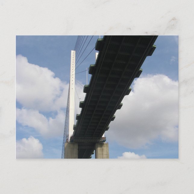 The QE2 Bridge Postcard (Front)