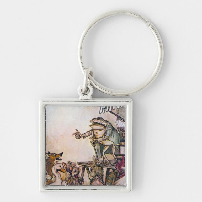 The Quack Frog Key Ring (Front)