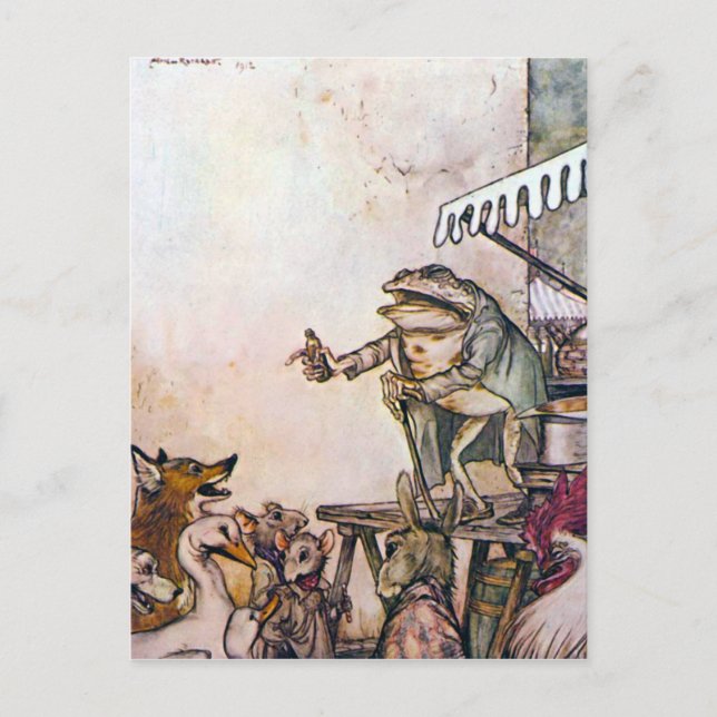 The Quack Frog Postcard (Front)