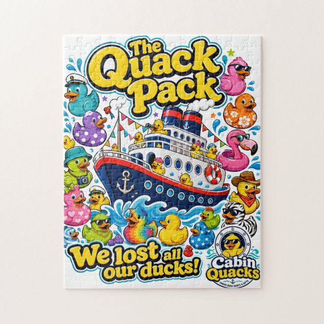 The Quack Pack Jigsaw Puzzle (Vertical)