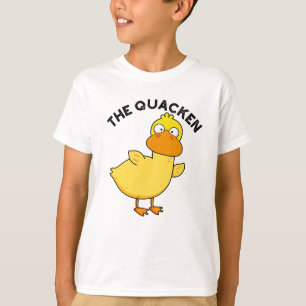 The Quacken Funny Duck Pun T-Shirt