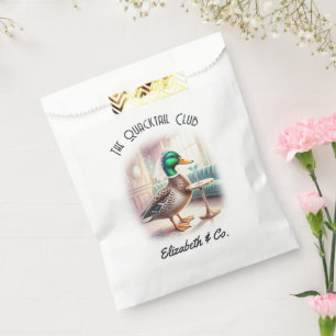 The Quacktail Club Preppy Lake Bachelorette Favour Bags