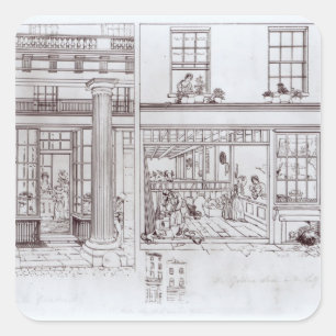 The Quadrant, Regent Street and Golden Lane Square Sticker