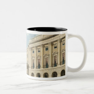 The Quadrant, Regent Street, from Piccadilly Circu Two-Tone Coffee Mug