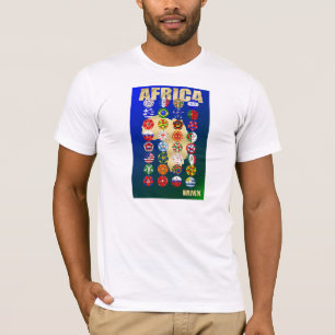 The Qualifying Teams for Africa 2010 Soccer T-Shirt