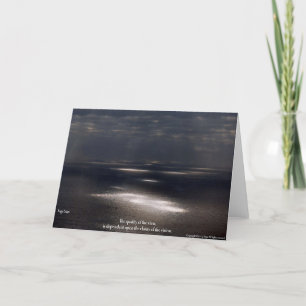 The Quality of the View Card