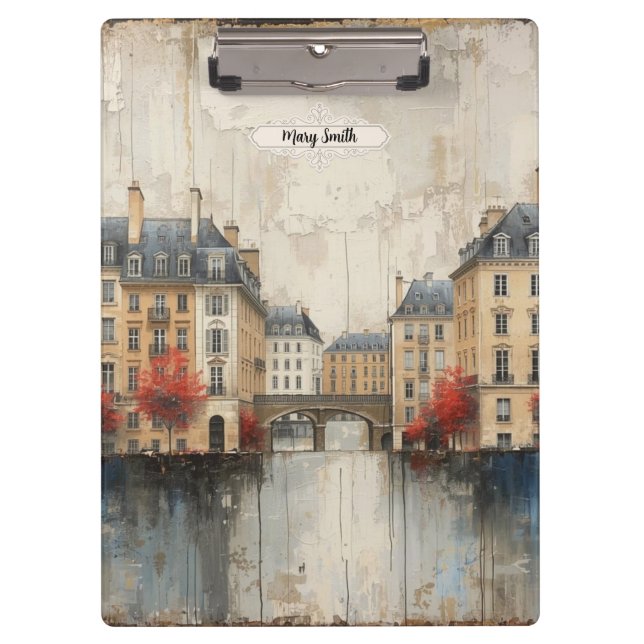 The Quarters Design 01  Clipboard (Front)