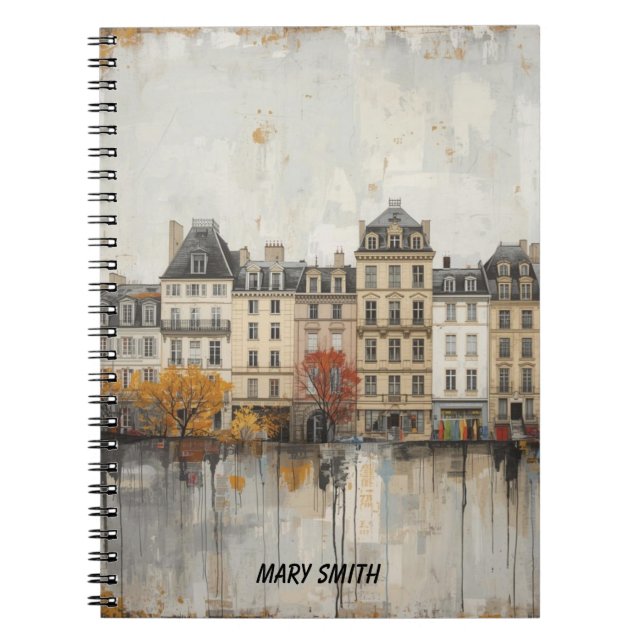 The Quarters Design 02  Notebook (Front)