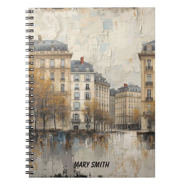 The Quarters Design 03  Notebook (Front)