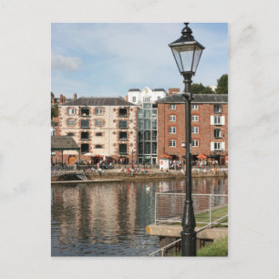 The Quay, Exeter, Devon, UK Postcard