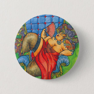 The Queen 6 Cm Round Badge