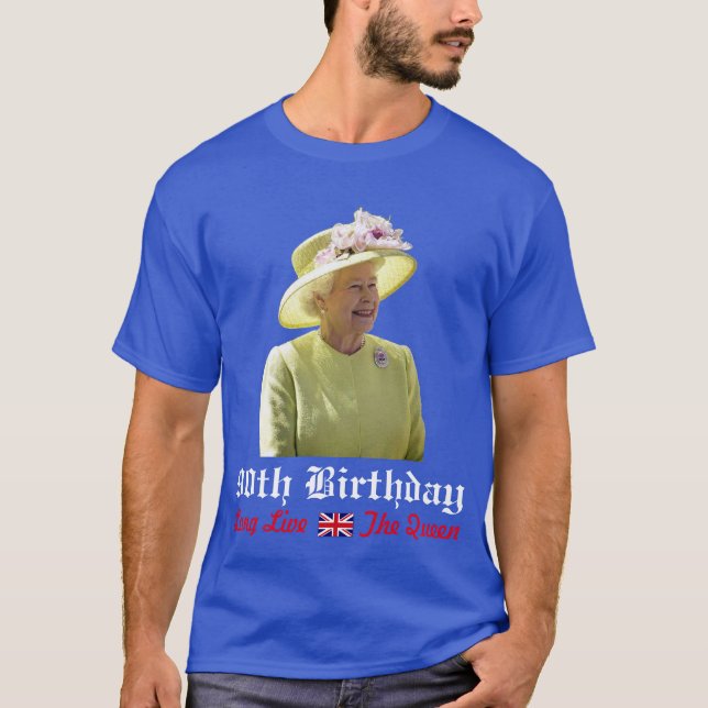The Queen 90th Birthday Shirts (Front)