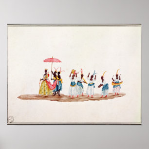 The Queen and her Suite Poster