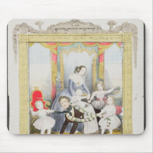 The Queen and Prince Albert at Home Mouse Pad