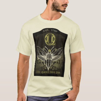 The Queen Bee Pub Sign T-Shirt
